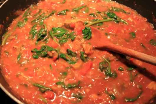 Lentil and Spinach Curry