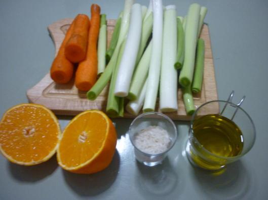 Leek cooked in Olive oil wıth Orange Juice (15)